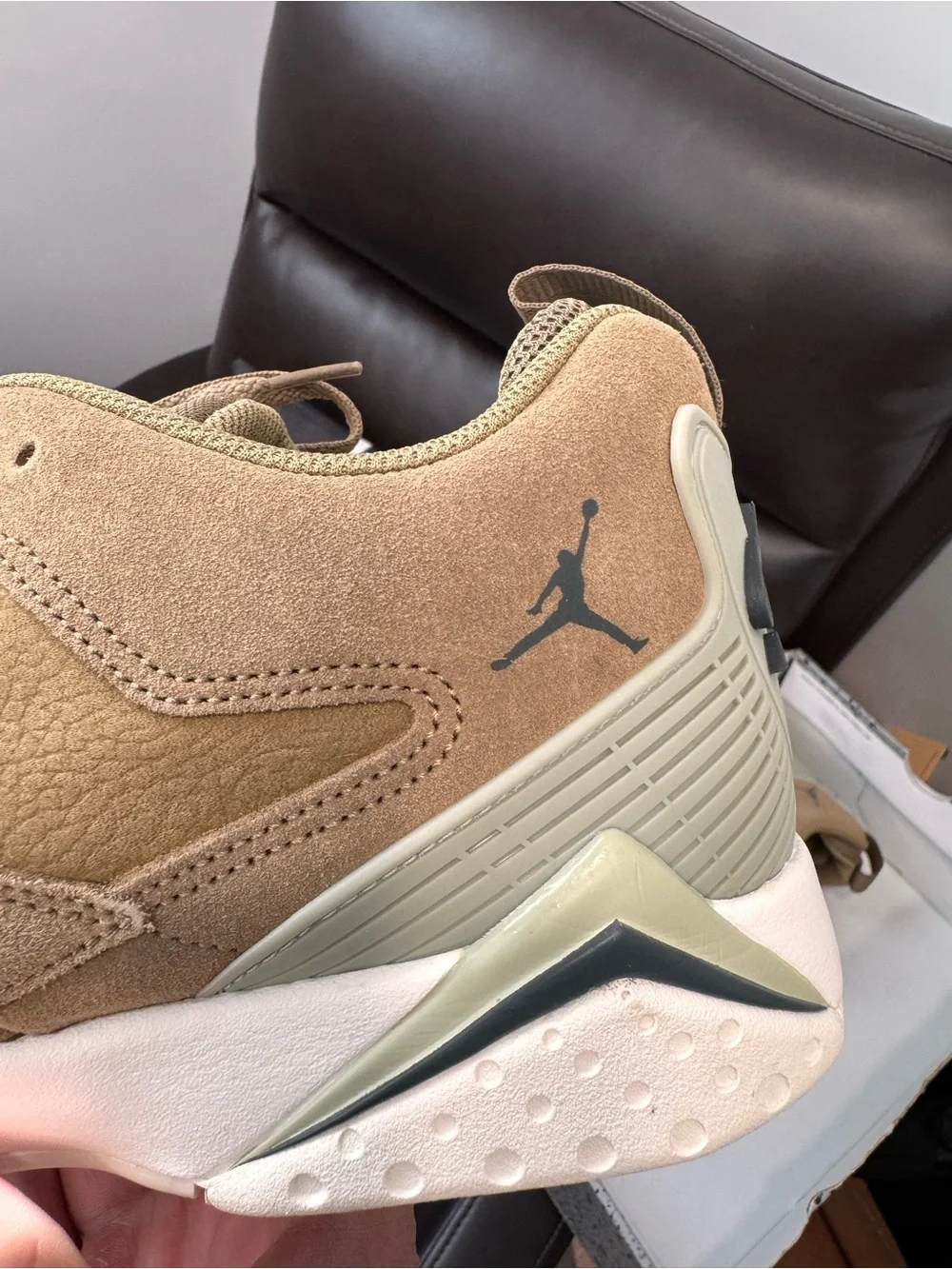 Jordan MVP 92 Brown Kelp New Never Worn